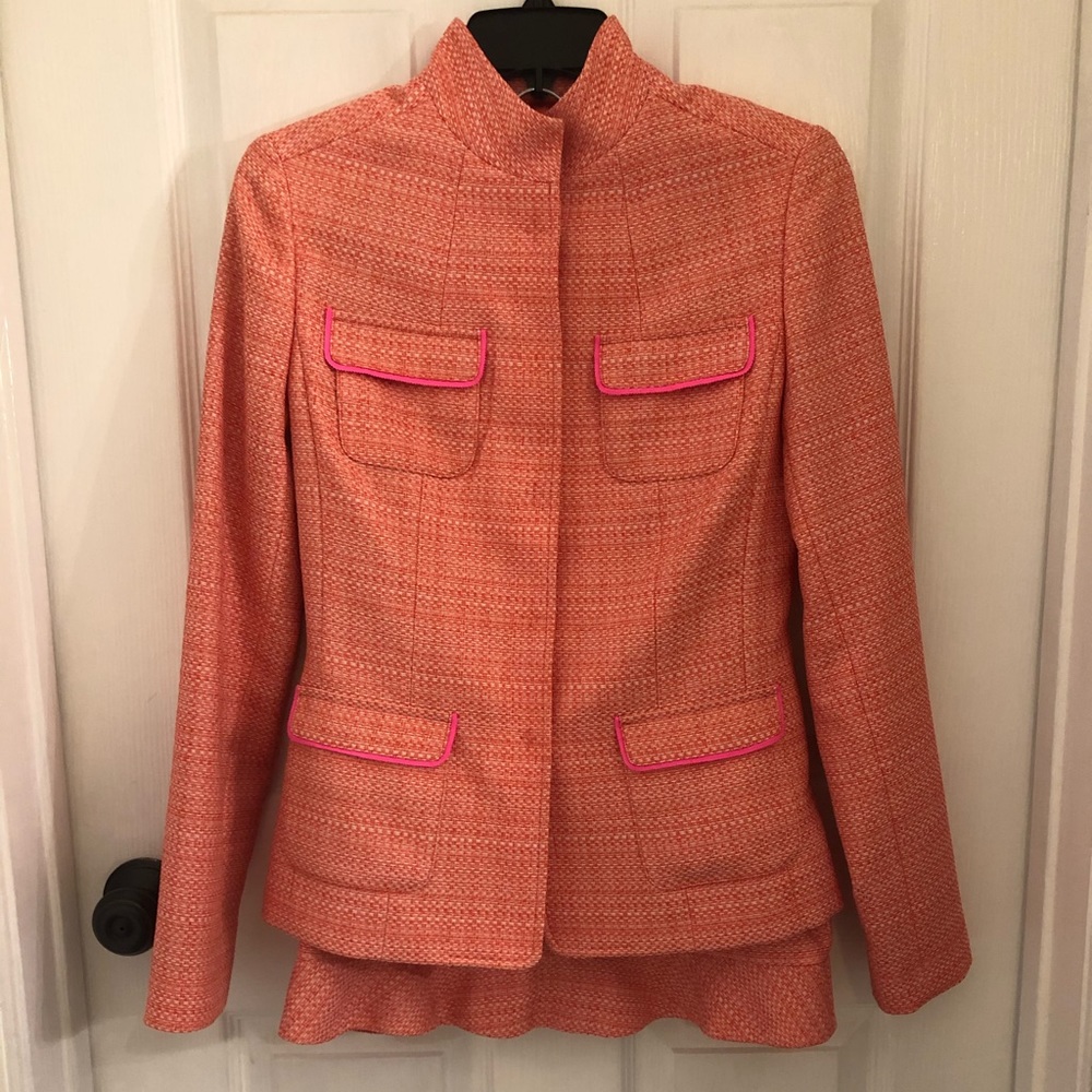 Tahari Tweed Skirt Suit - Size 4